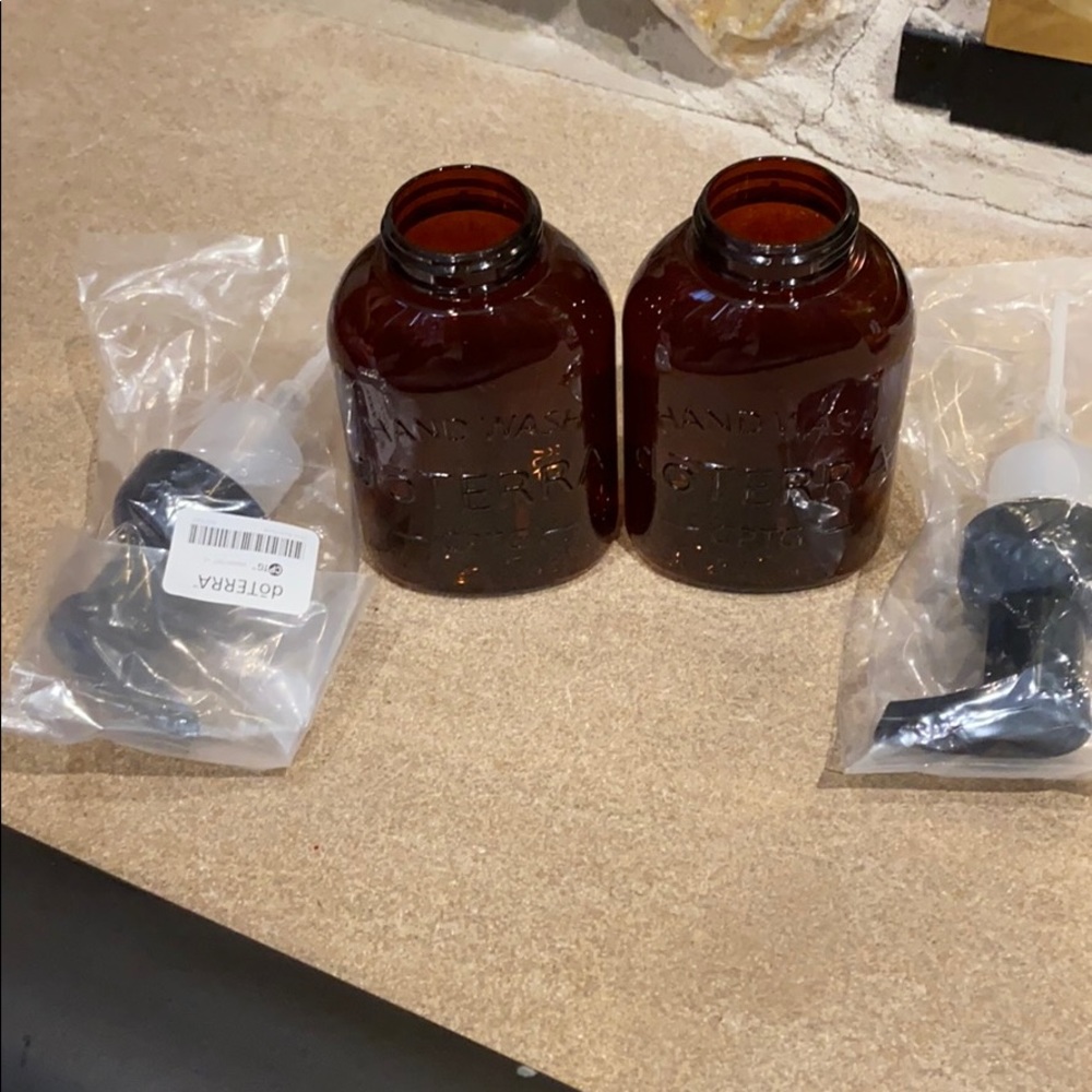 2 Doterra Soap Dispensers